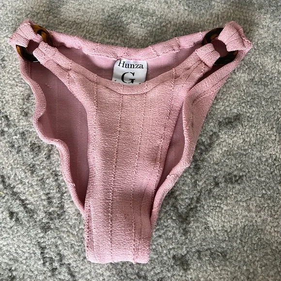 Hunza G Swim Hunza G Zadie Nile Bikini Bottom Dusty Pink One